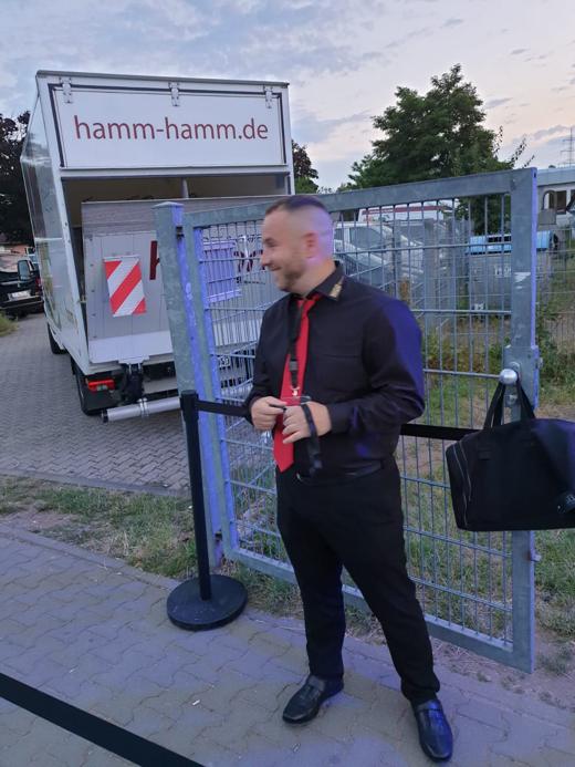 Sicherheitskräfte der WGG Sicherheit – Abi-Fete