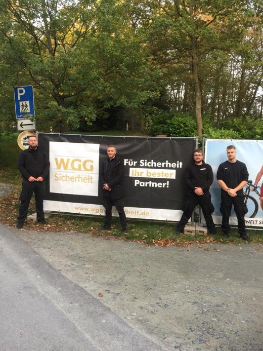 Sicherheitskräfte der WGG Sicherheit – Halloween auf Burg Frankenstein 2019