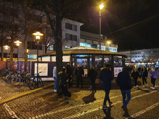 Sicherheitskräfte der WGG Sicherheit – Abendveranstaltung